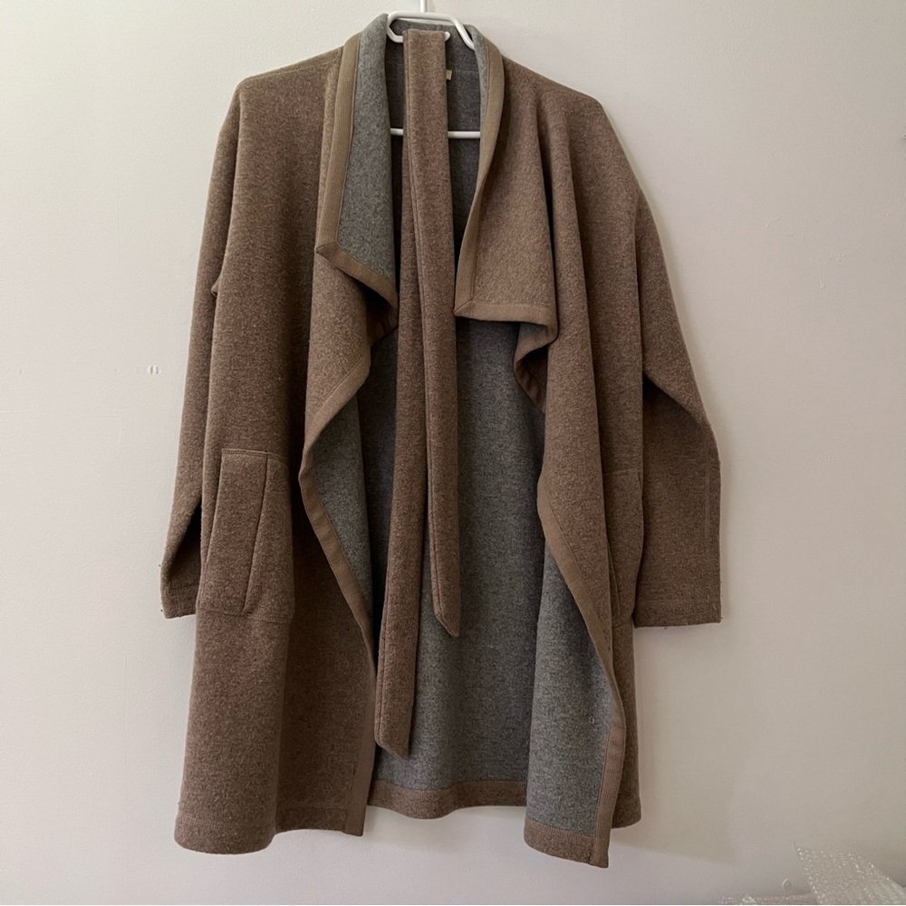 Open Reversible Cardigan with Belt from Tribal Jeans